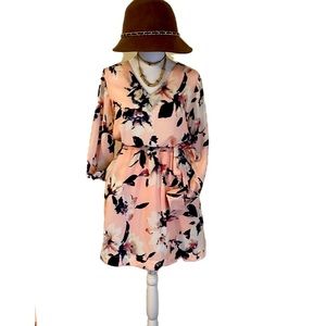Layered With Love Dress, Tie at Waist with Pockets